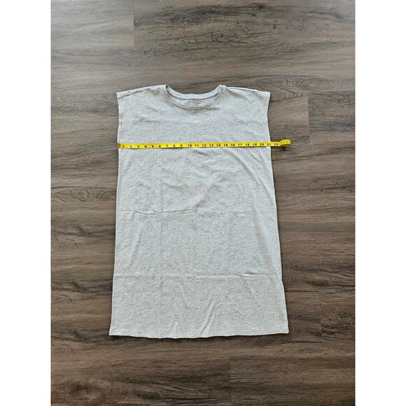 Eileen Fisher Women's Heather Gray Crew Neck Shirt Boxy Dress NWT Size X-Small - Picture 9 of 10